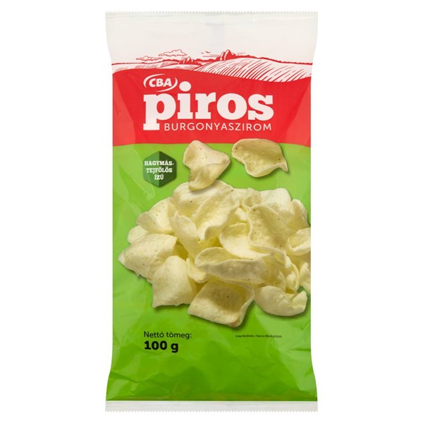 CBA burgonyaszirom 100g hagymás-tejfölös