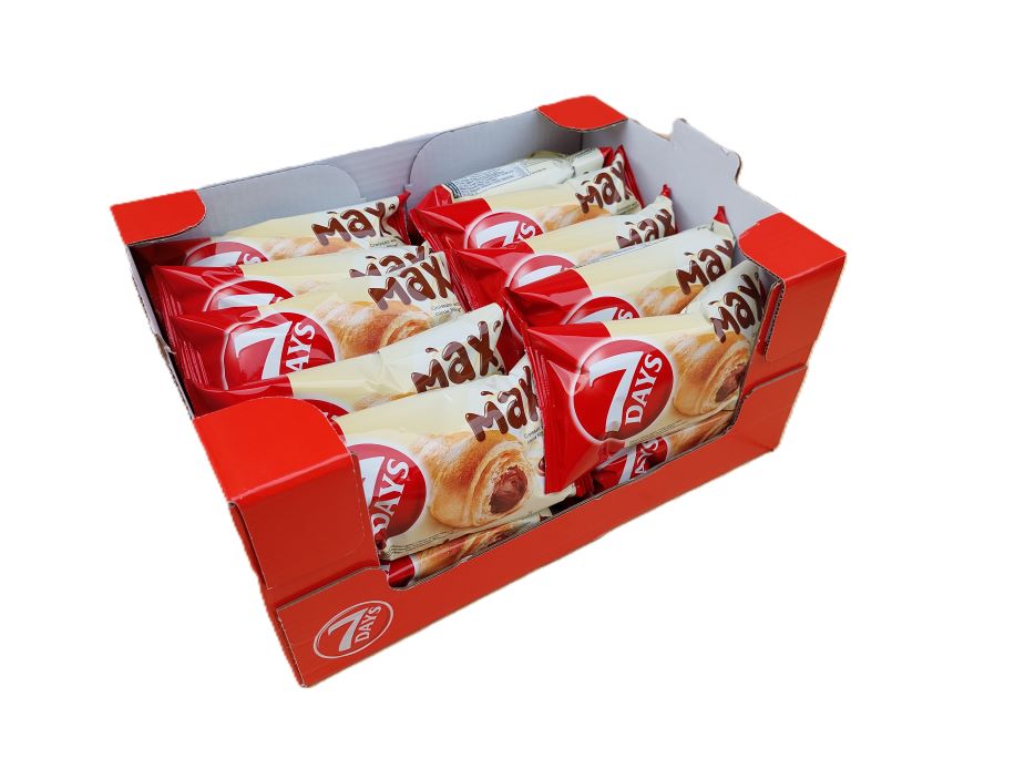 7days croissant max csokis 80g karton