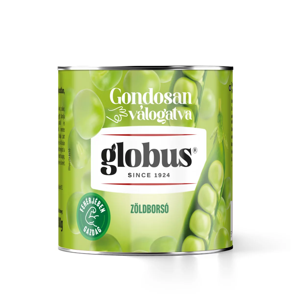 Globus zöldborsó 400g