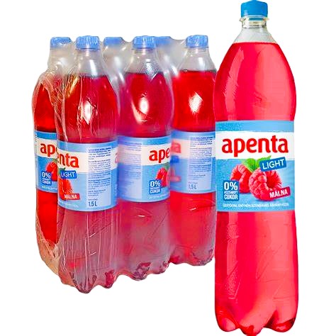 apenta 1,5l light málna