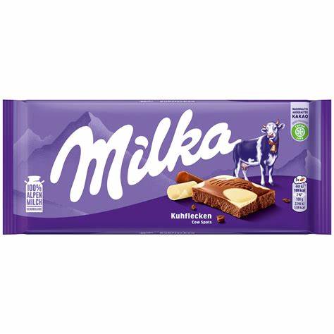Milka 100g kuhflecken