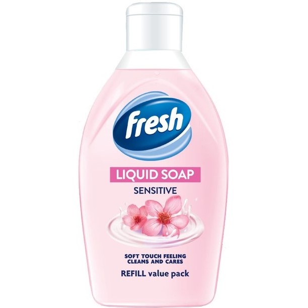 fresh foly.szappan 1l ut, sensitive