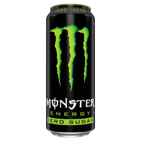 monster 0,5l zöld zéro